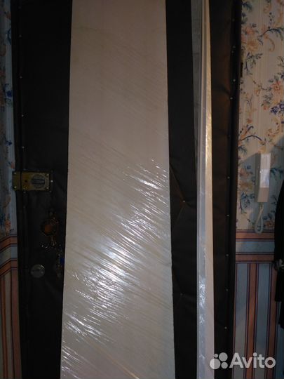 Сэндвич-панель и fF-профиль для балконной двери