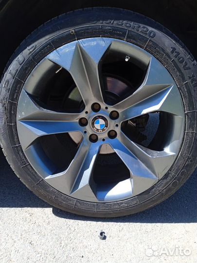 Комплект с резиной R20 разноширокие BMW X5