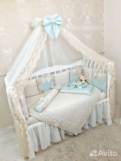 Бортики в детскую кроватку