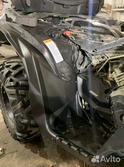 Подножки для Brp Renegade 650 усиленные