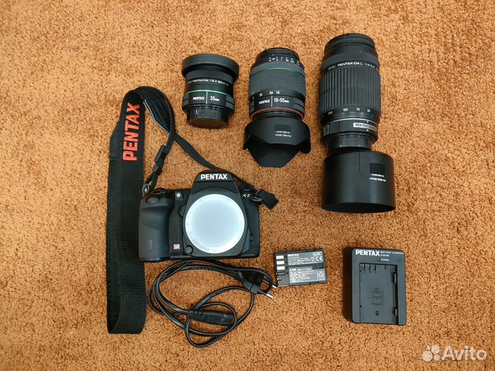 Полный кит фотоаппарата Pentax K7