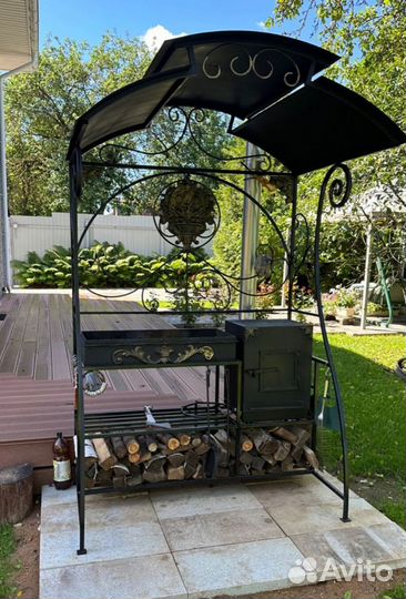 Мангал цельносварной