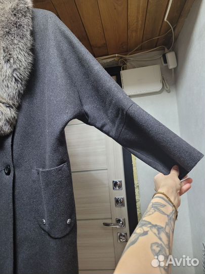 Пальто женское зимнее 46