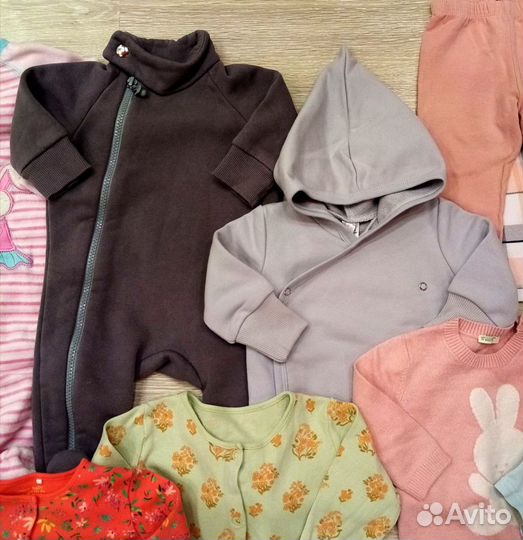 Пакет одежды для девочки 3-6 месяцев