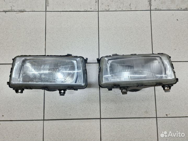 Передние фары Hella на Audi 80 B3 (Правая и Левая)