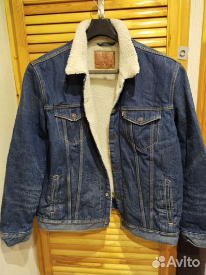 Джинсовка Levis Sherpa Trucker Jacket XXL