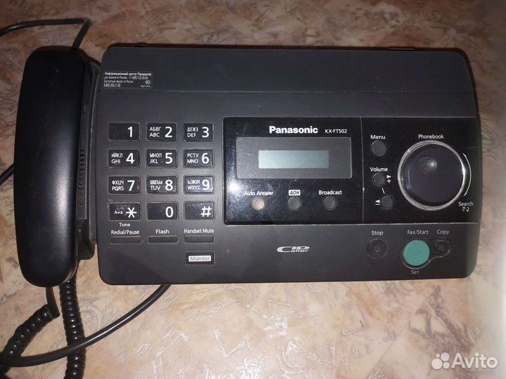 Факс panasonic KX-FT502