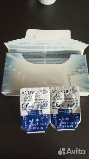 Линзы контактные acuvue oasys двухнедельные