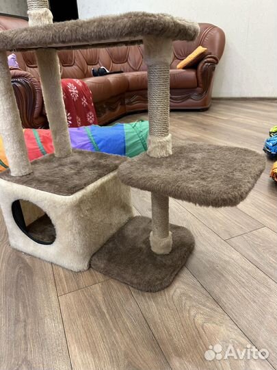 Когтеточка домик для кошки