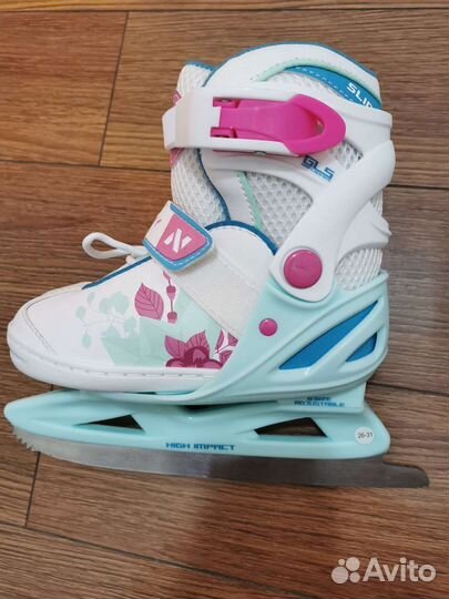 Детские коньки раздвижные nordway slide 26-31