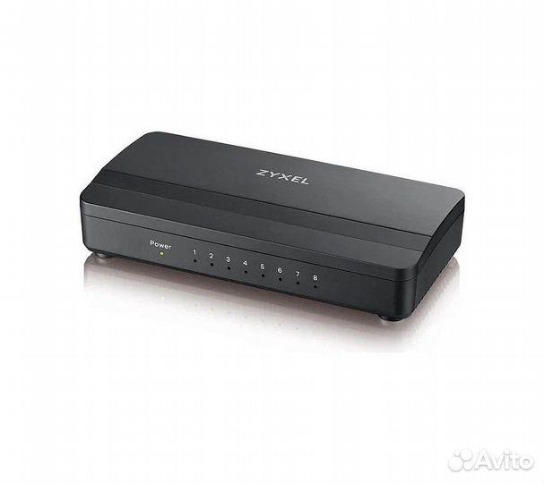 Коммутатор Zyxel GS-108SV2-EU0101F неуправляемый