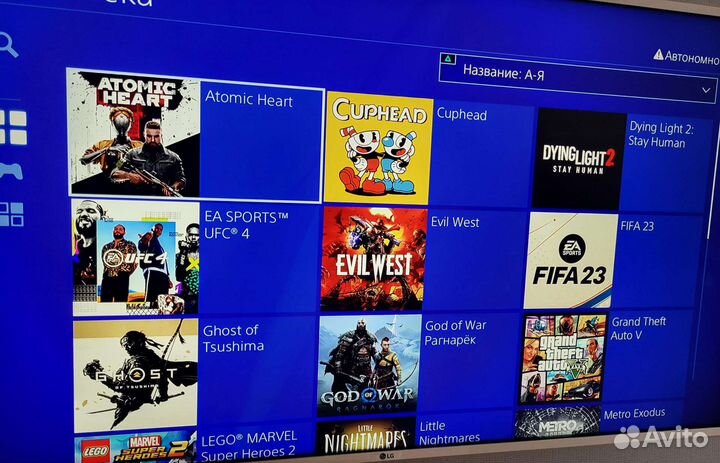 Sony PS4 Slim 1tb 20 игр 9.0 HEN