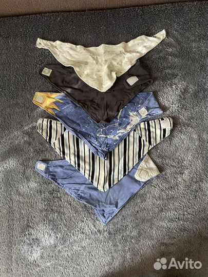 Шапочки и слюнявчики