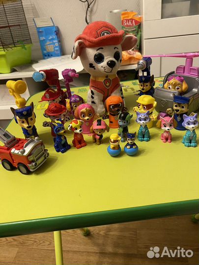 Игрушки щенячий патруль