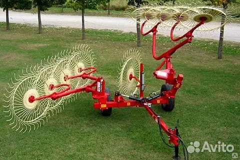 Грабли ворошилки гвп 9 колëс