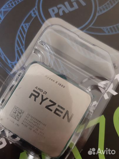 Новый ryzen 5 1600 OEM