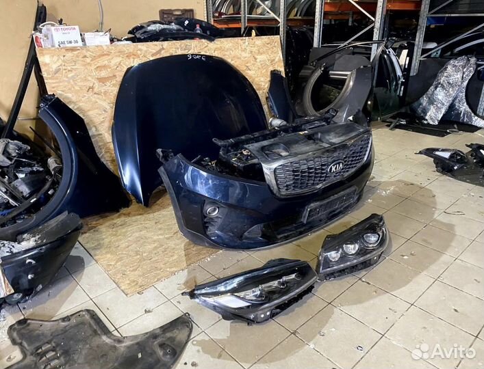 Kia Sorento Prime 3 ноускат перед автомобиля