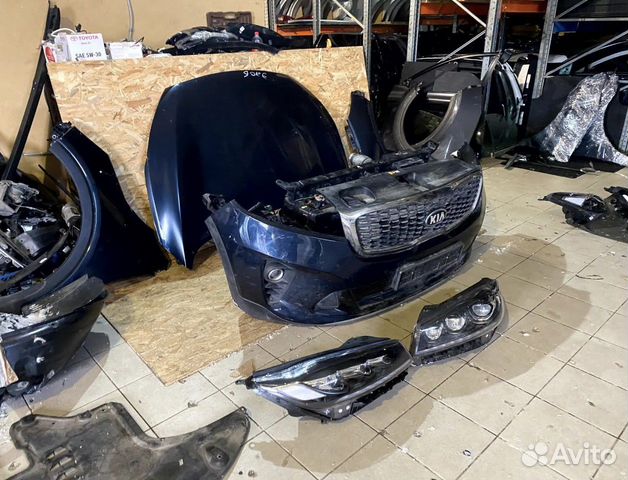 Kia Sorento Prime 3 ноускат перед автомобиля