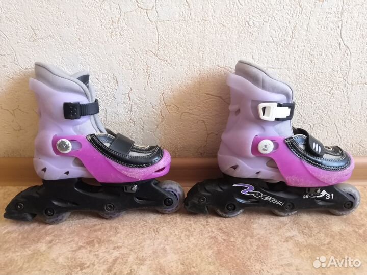 Ролики раздвижные 28-31рр