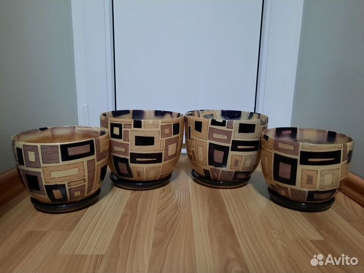 Керамический горшок для цветов