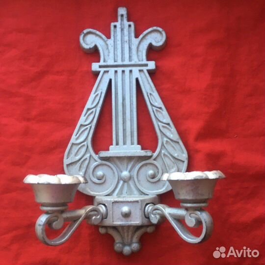 Подсвечник настенный СССР