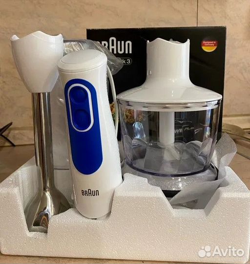 Погружной блендер Braun Multiquick 3 MQ3035