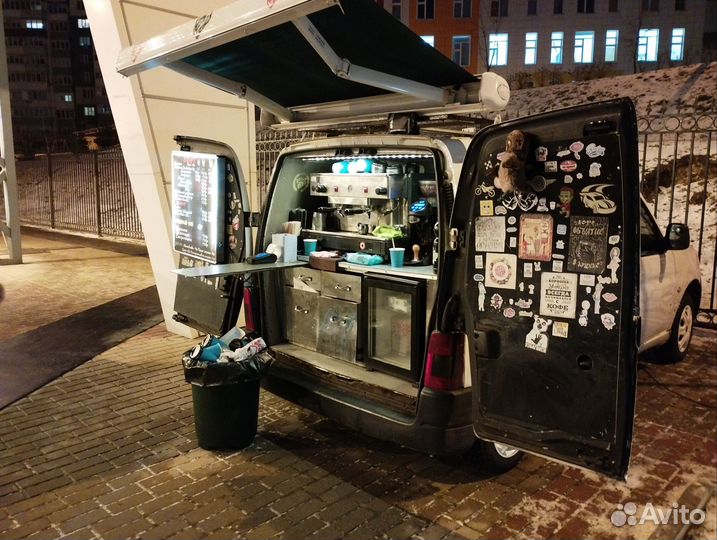 Мобильная кофейня на колесах