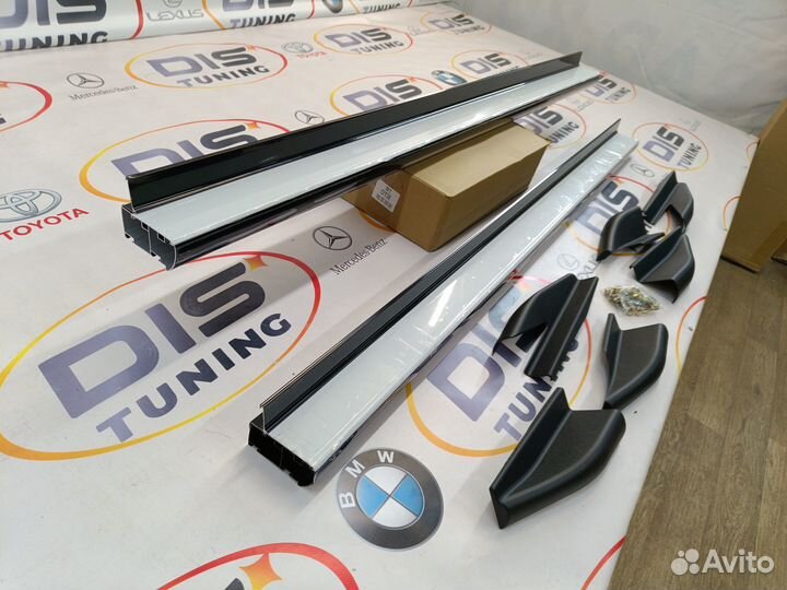 Пороги Toyota RAV4 ха30 2006-2012