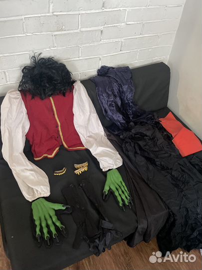 Костюм вампира для взрослых для аниматора