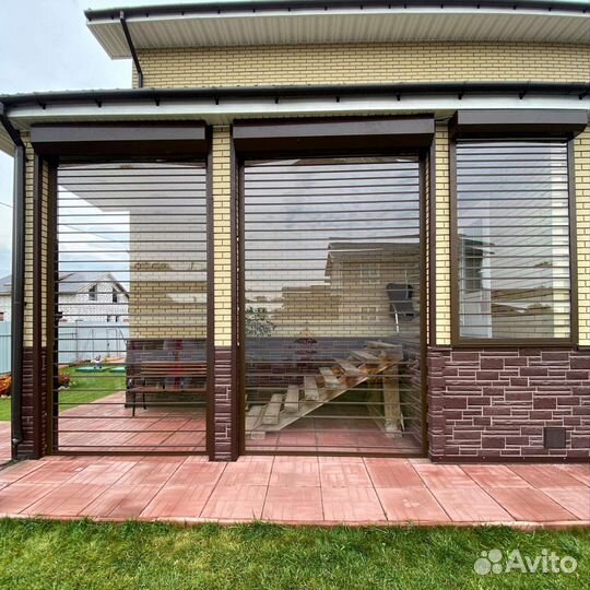 Прозрачные рольставни