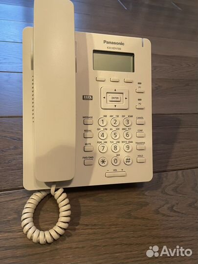 Настольный беспроводной SIP-телефон Panasonic