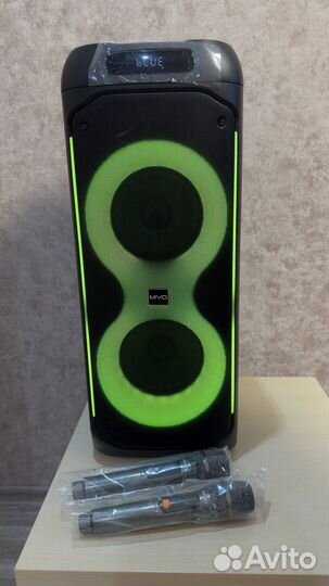 Беспроводная колонка Mivo MD-653 + 2 микр
