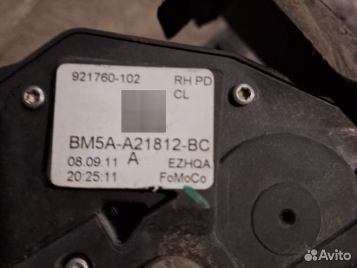 Замок двери форд фокус 3, задней правой в сборе