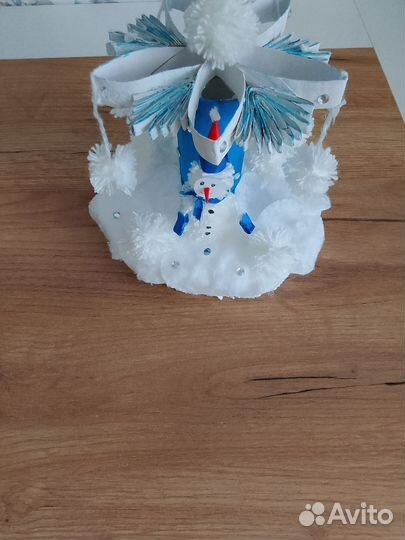 Новогодняя поделка в школу, в садик