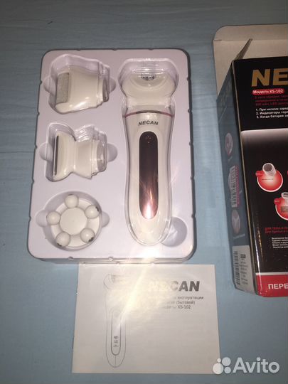Эпилятор электрический беспрово 5 в 1 necan KS-102