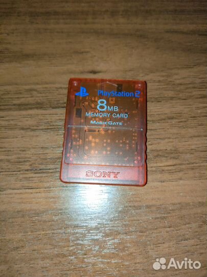 PlayStation 2 карта памяти с fmsb