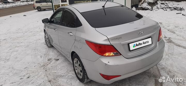 Hyundai Solaris 1.4 AT, 2014, 166 000 км