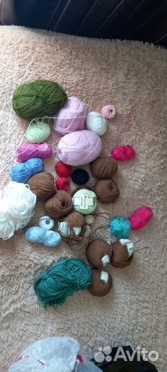 Пряжа нитки для вязания