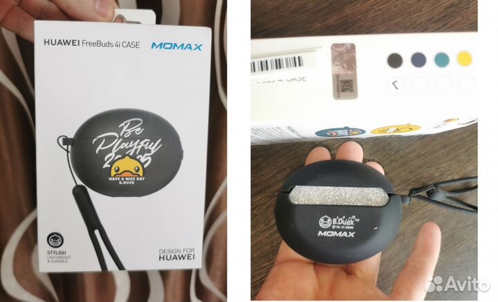 Чехол Momax для наушников huawei Freebuds 4i