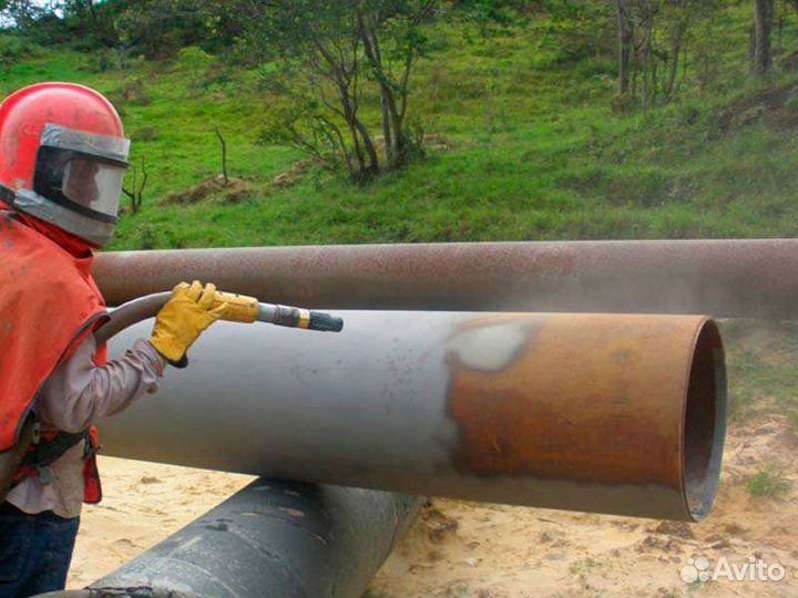 Пескоструйная обработка металла