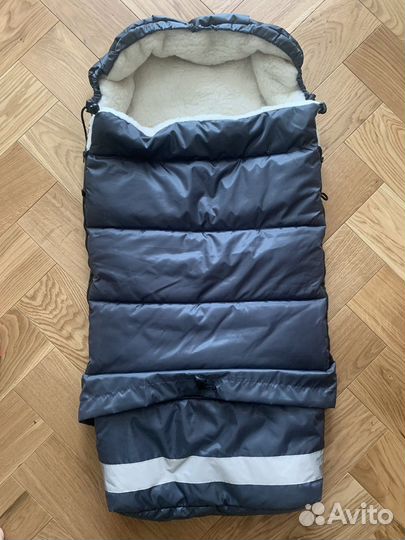 Конверт зимний в коляску - овчина
