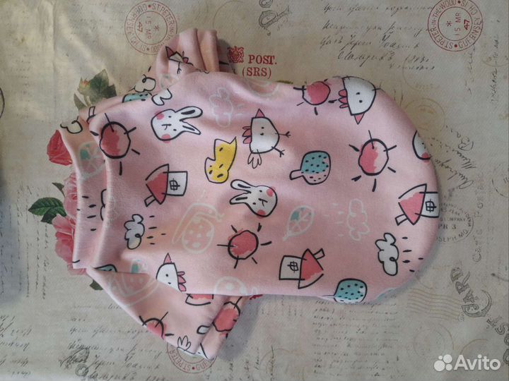 Кофта на флисе для собак мелких пород