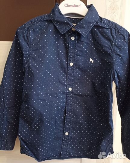 Рубашки пакетом 128 Tommy Hilfiger HM