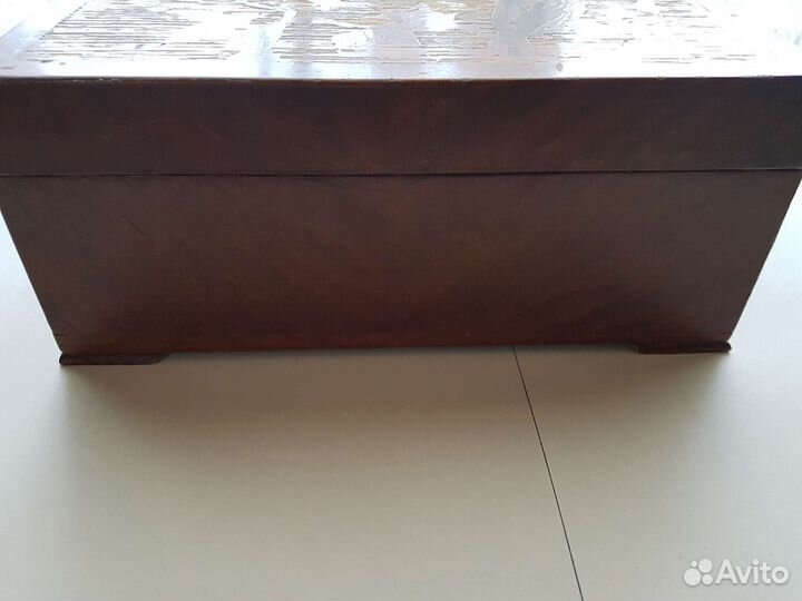 Шкатулка деревянная СССР