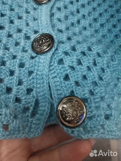 Вязаный жакет женский