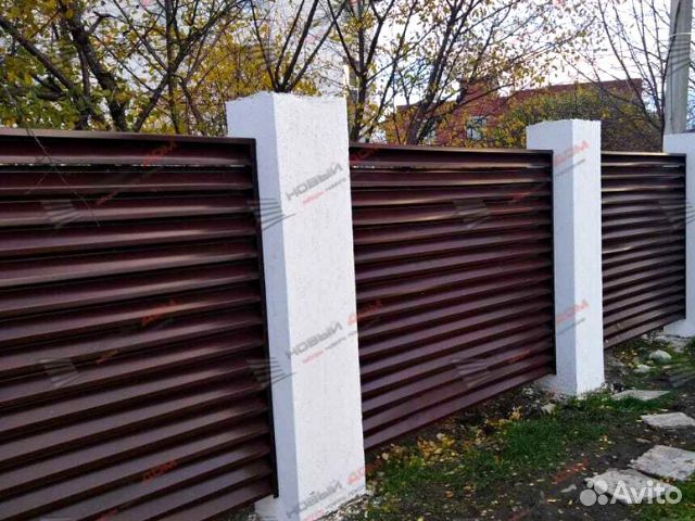 Забор-жалюзи