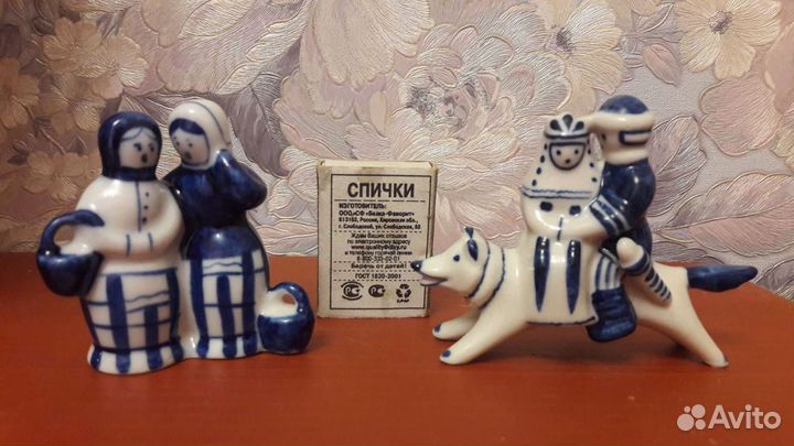 Фигурки гжель