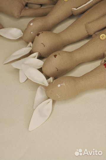 Игрушки из натуральных тканей