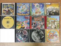 Компьютерные игры диски CD DVD 16шт
