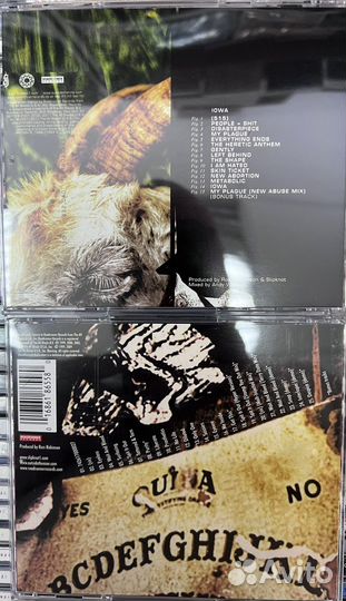 Музыкальные cd диски Slipknot